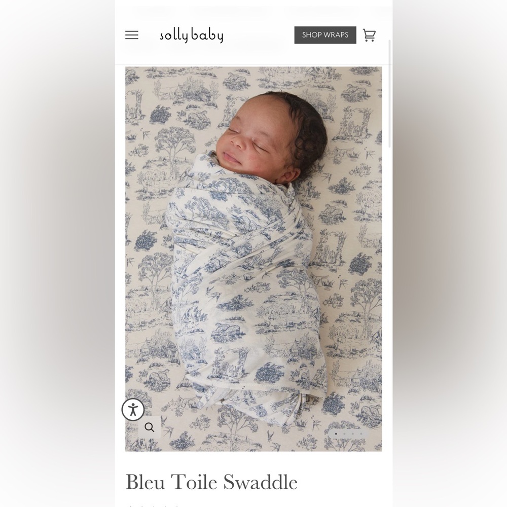 NWOT Solly Baby Swaddle